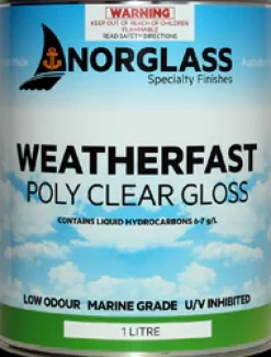 6011 POLY CLEAR GLOSS 1litre - IN STORE PICK UP ONLY