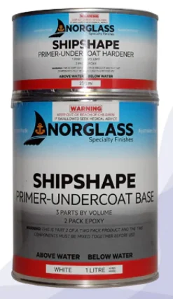 4080 SHIPSHAPE PRIMER UNDERCOAT WHITE 4litre *SOLD IN STORE ONLY