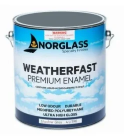 8071 WEATHERFAST GLOSS SHADOW GREY 1litre