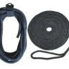 BLACK NYLON DOCKLINE - SPLICED 14mm x 15Mtr