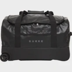 BURKE WILSON WHEELIE DUFFLE BAG - BLACK
