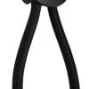 CANVAS SHOCK CORD LOOP 80mm BLACK