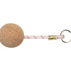 CORK FLOATING KEY RING