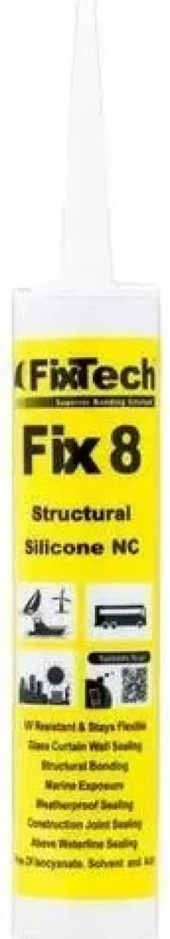 FIX8 SILICONE - TRANSLUCENT - 300ML