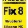 FIX8 SILICONE - WHITE - 300ML