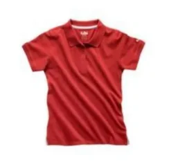GILL WOMENS POLO SHIRT 167W - RED - LAST ONES
