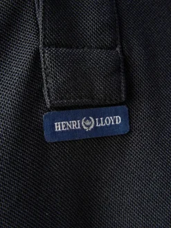 HENRI LLOYD DRI-FAST POLO - BLACK