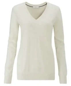 HENRI LLOYD WOMEN'S TILLY V-NECK KNIT -SURF - DISCONTINUED STYLE