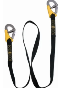 LALIZAS SAFETY TETHERS - 2 HOOK LIFE LINE - 1.85M