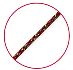 MARLOW ROPE - EXCEL RACING 4MM RED  / GREY