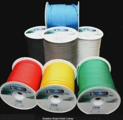 8MM IRB BOWLINE BRAID - GREEN - SOLD PER METRE