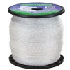 10MM  POLYETHYLENE 3 STRAND SILVER ROPE - SOLD PER METRE