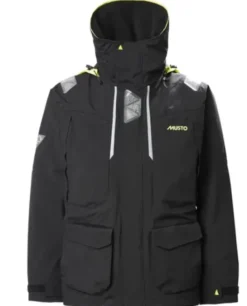MUSTO BR2 OFFSHORE JACKET - BLACK - SIZE XSMALL & SMALL ONLY