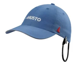 MUSTO ESSENTIAL FAST DRY CREW CAP - MARINE BLUE