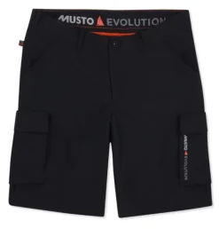 MUSTO EVO DECK UV FAST DRI SHORT - BLACK