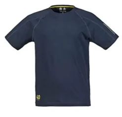 MUSTO EVOLUTION LOGO S/S TEE - NAVY