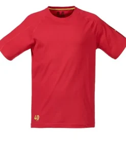 MUSTO EVOLUTION LOGO S/S TEE - RED