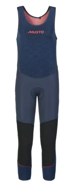 MUSTO JUNIOR FLEXLITE ALUMIN 3.0 LONG JOHN - MIDNIGHT MARL