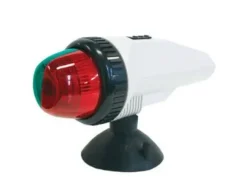 PORTABLE NAVIGATION LIGHT- BI-COLOUR - SUCTION CUP MOUNT - LED