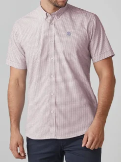Ragnall Gingham Regular Shirt SS - WRS - DISCONTINUED STYLE