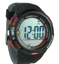 RONSTAN CLEARSTART SAILING WATCH -  BLACK