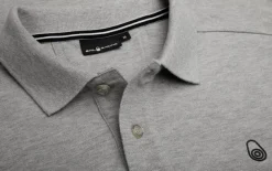 SAIL RACING BOWMAN POLO - GREY MELANGE - DISCONTINUED STYLE