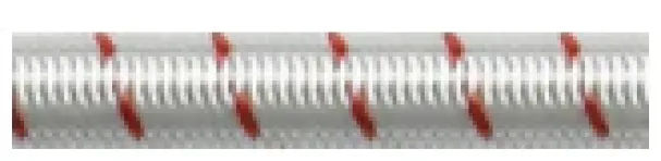 Shock Cord Fleck 10mm White with Red Feck - Sold per Metre