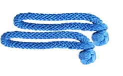 SOFT SHACKLE 10MM X 150MM - BREAKING STRENGTH -8100KG BLUE - PAIR