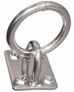 STAINLESS STEEL RING PLATE - 8 x 50mm