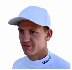 VAIKOBI PERFORMANCE MESH HAT NO LOGO- WHITE