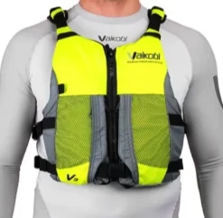 VAIKOBI V3 OCEAN RACING PFD- FLURO YELLOW/GREY