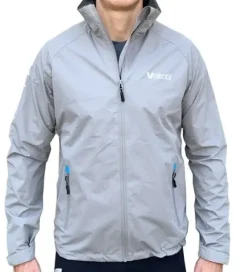 VAIKOBI VDRY LIGHTWEIGHT FULL ZIP JACKET- GREY