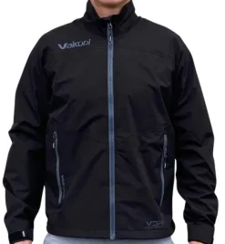 VAIKOBI VDRY PERFORMANCE ZIP JACKET - BLACK