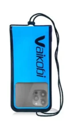 VAIKOBI WATERPROOF PHONE CASE - CYAN