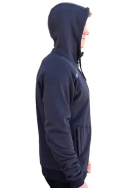 VAIKOBI ZIP HOODIE - BLACK - ONLY SIZE SMALL LEFT