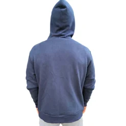 VAIKOBI ZIP HOODIE TOP - NAVY