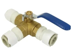 'WHALE'   3- Way Valve with System 15adaptors WX1571B