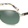 WILEY X KLEIN | POLARISED GREEN LENS W/ GOLD FRAME